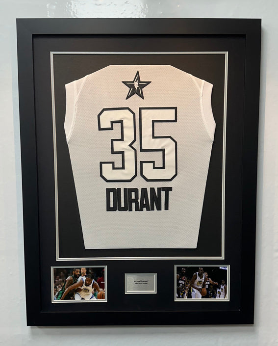 DIY Shirt Framing Kit BasketBall Black and Silver with free metal