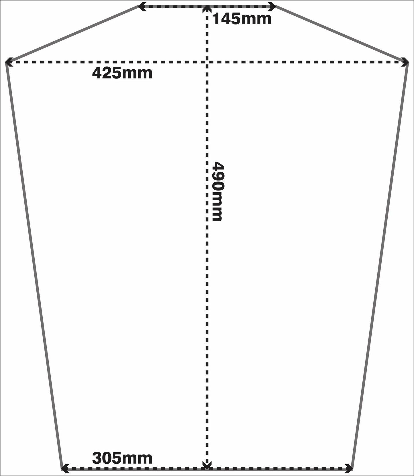 DIY Shirt Framing Kit STD Blue and White with free metal customised plaque.