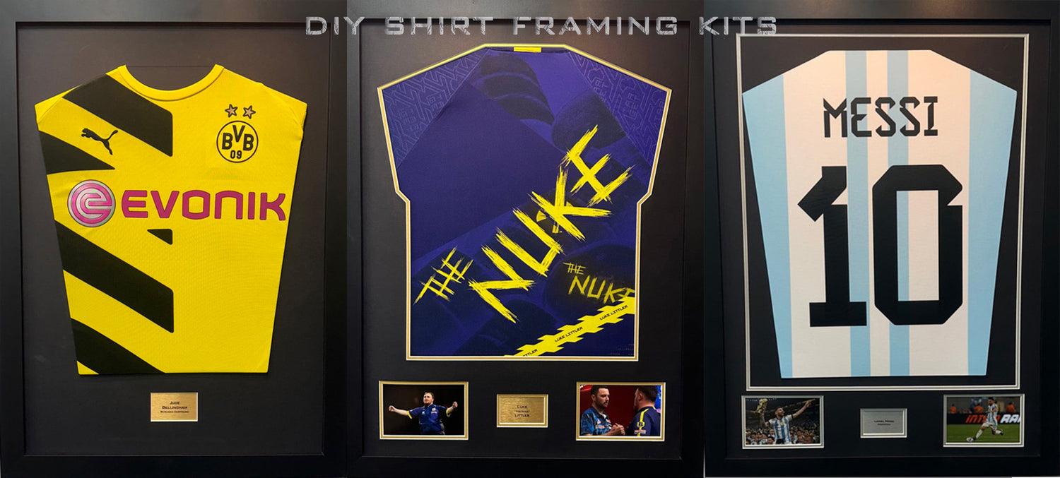 DIY Shirt Framing Kits