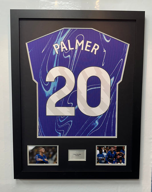 DIY Shirt Framing Kit STD EZ Black and Silver with free metal customised plaque.