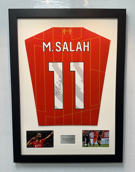DIY Shirt Framing Kit Legacy White with picture boxes inc free metal customised plaque.